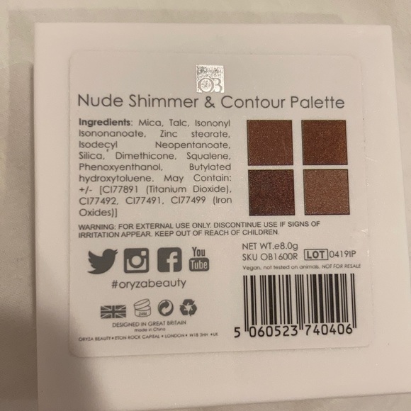 Oryza Beauty eyeshadow palette - Picture 5 of 5